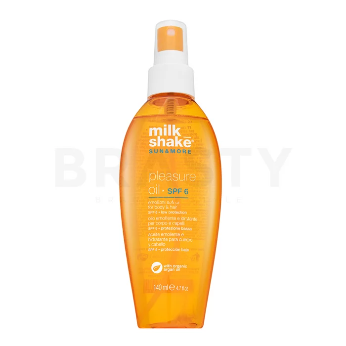 Milk_Shake Sun & More Pleasure Oil SPF 6 ochranný olej pro vlasy namáhané sluncem 140 ml