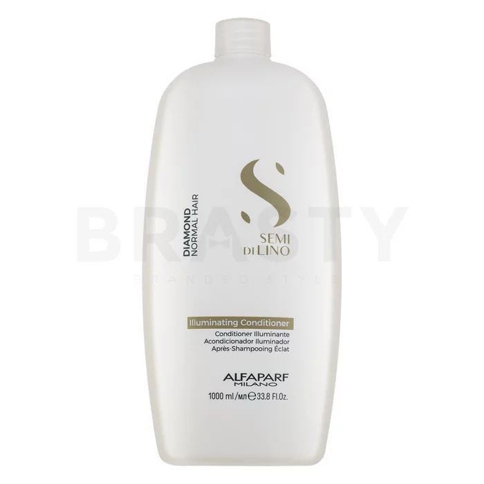 Alfaparf Milano Semi Di Lino Diamond Illuminating Conditioner balsam hrănitor pentru strălucirea părului 1000 ml