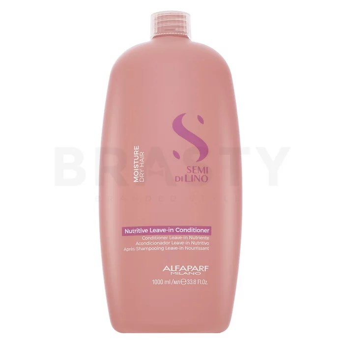 Alfaparf Milano Semi Di Lino Moisture Nutritive Leave-In Conditioner odżywka bez spłukiwania dla nawilżenia włosów 1000 ml