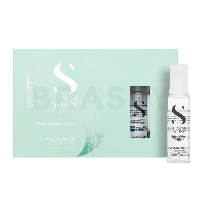 Alfaparf Milano Semi Di Lino Scalp Renew Energizing Lotion Serum gegen Haarausfall 12 x 10 ml