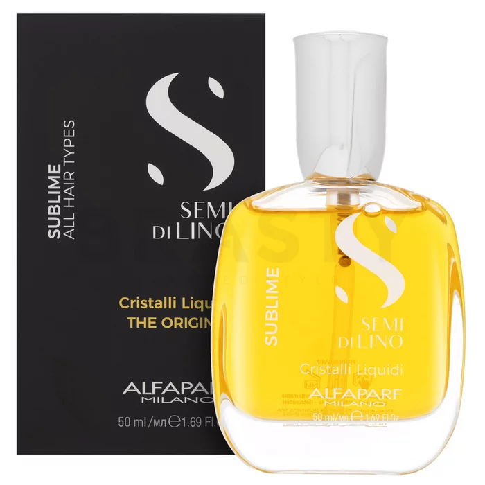 Alfaparf Milano Semi Di Lino Sublime Cristalli Liquidi The Original olie voor zacht en glanzend haar 50 ml