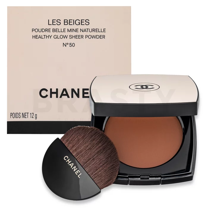 Chanel Les Beiges Healthy Glow Sheer Powder pudrová tvářenka Nr.50 12 g