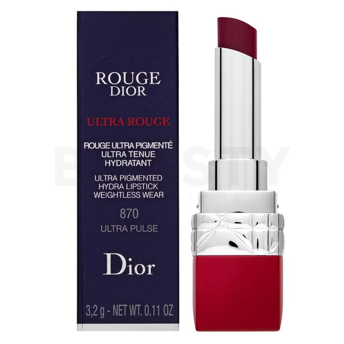 Dior (Christian Dior) Ultra Rouge ruj cu efect de hidratare 870 Ultra Pulse 3,2 g