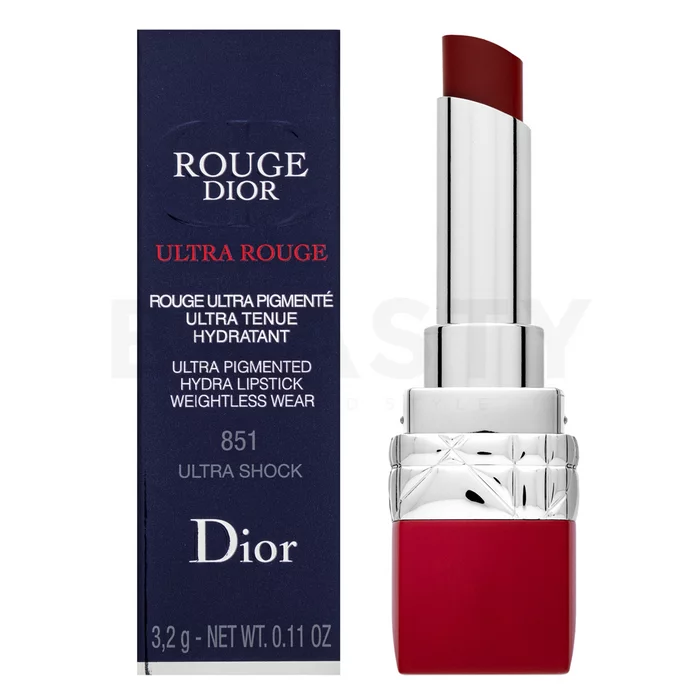 Dior (Christian Dior) Ultra Rouge ruj cu efect de hidratare 851 Ultra Shock 3,2 g