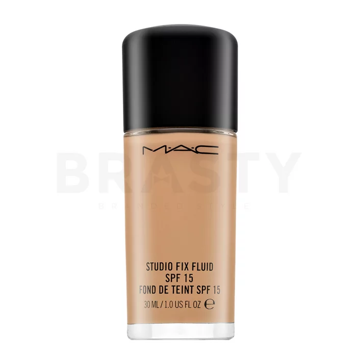 MAC Studio Fix Fluid Foundation SPF15 dlouhotrvající make-up pro sjednocenou a rozjasněnou pleť NC40 30 ml