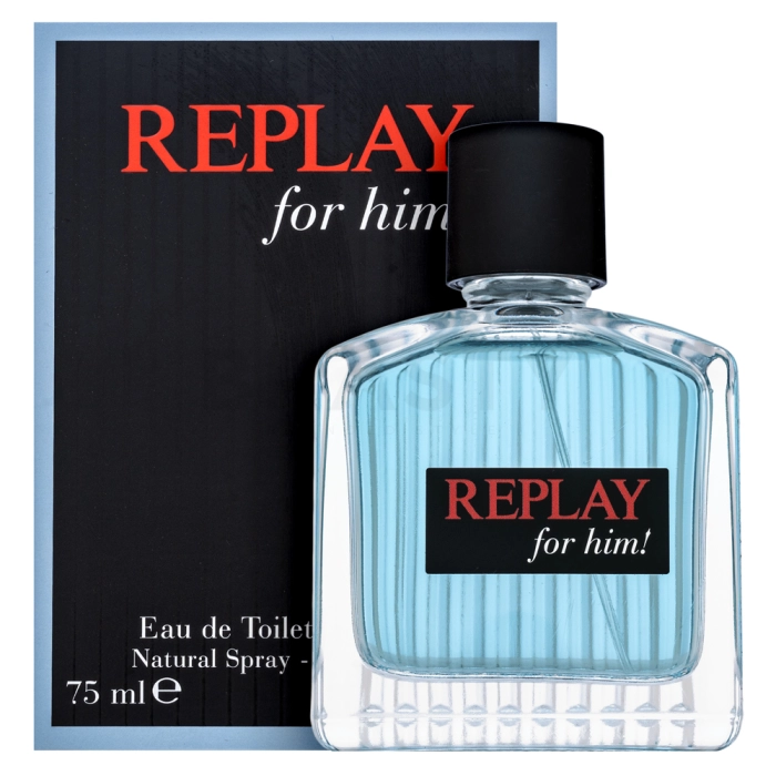 Replay For Him Eau de Toilette for men 75 ml