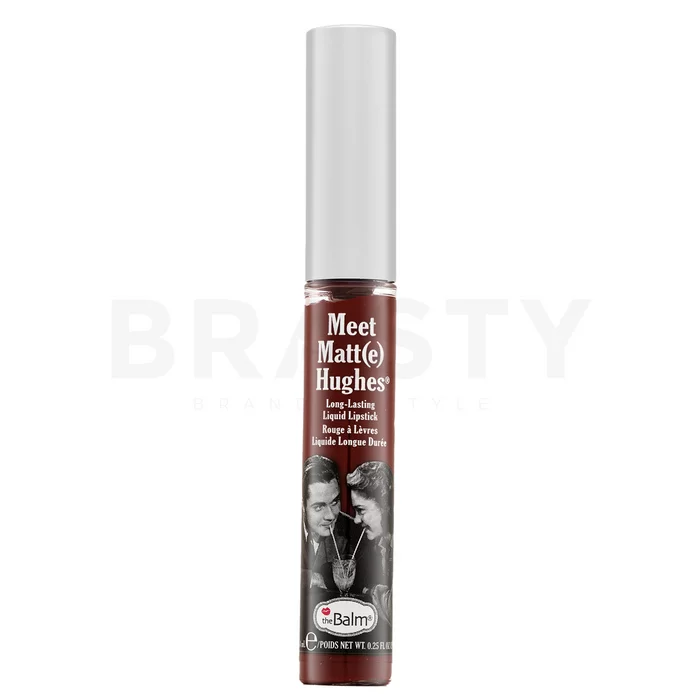 theBalm Meet Matt(e) Hughes Liquid Lipstick długotrwała szminka w płynie dla uzyskania matowego efektu Adoring 7,4 ml