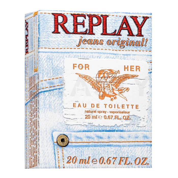Replay Jeans Original! for Her toaletní voda pro ženy 20 ml
