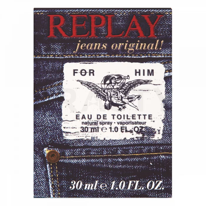 Replay Jeans Original! for Him Eau de Toilette for men 30 ml
