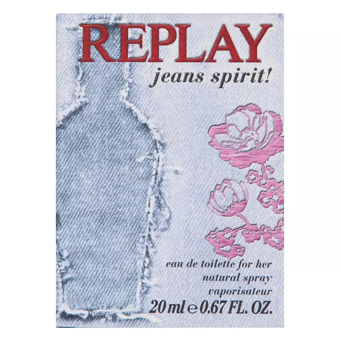 Replay Jeans Spirit! for Her Eau de Toilette for women 20 ml
