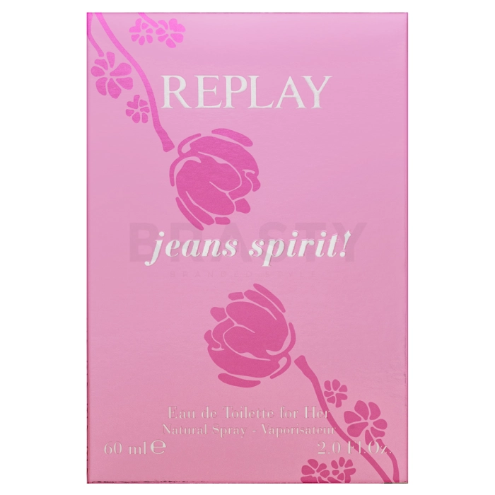 Replay Jeans Spirit! for Her Eau de Toilette for women 60 ml