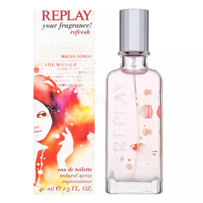 Replay Your Fragrance! Refresh For Her toaletní voda pro ženy 40 ml