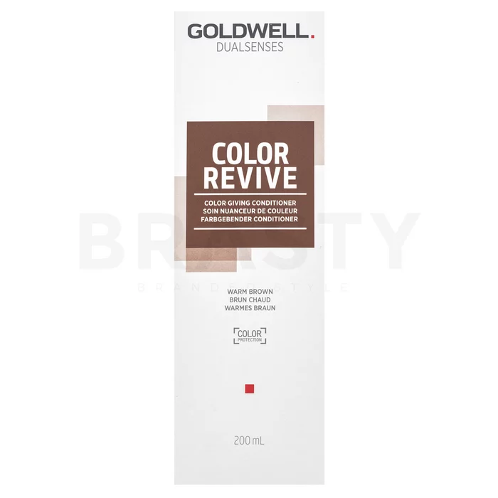 Goldwell Dualsenses Color Revive Conditioner Warm Brown Voedende conditioner voor bruin haar 200 ml