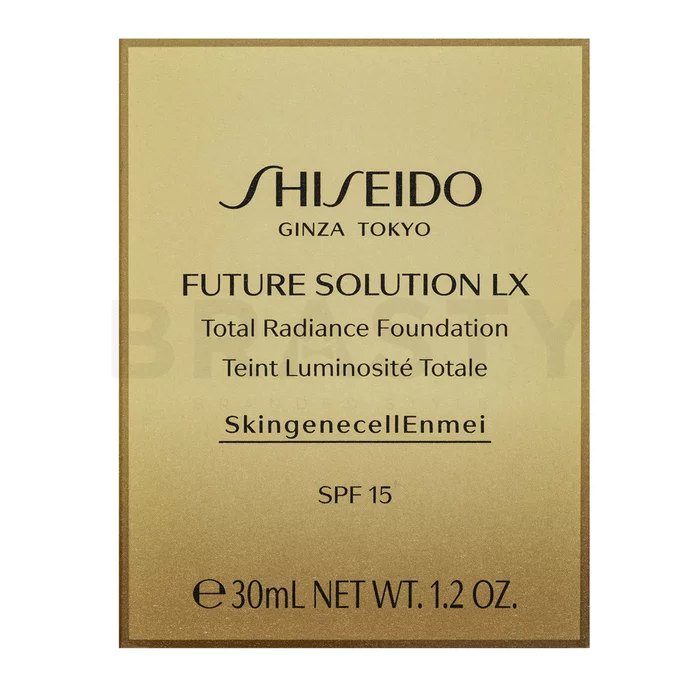 Shiseido Future Solution LX Total Radiance Foundation SPF15 make-up pro zralou pleť Rose 4 30 ml