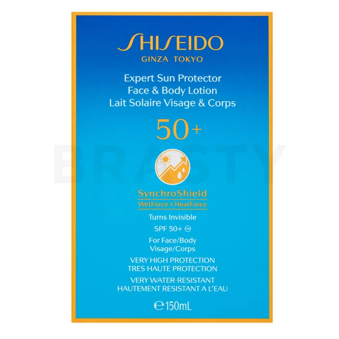 Shiseido Expert Sun Protector Face & Body Lotion SPF50+ krém na opalování 150 ml