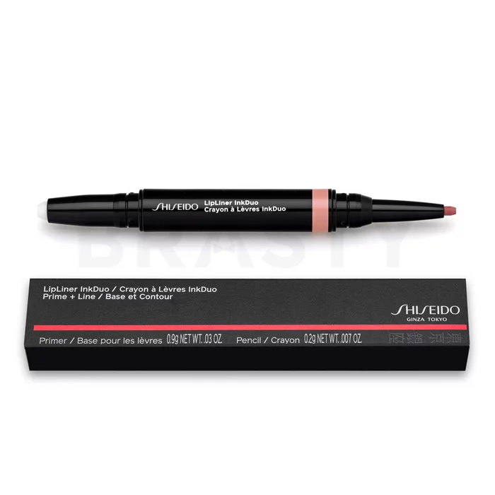 Shiseido LipLiner InkDuo konturovací tužka na rty 2v1 01 Bare 1,1 g