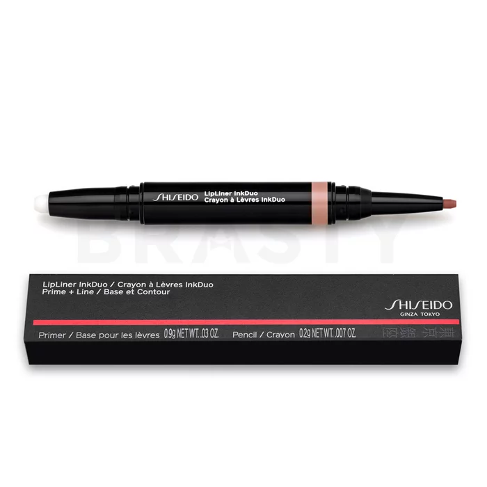 Shiseido LipLiner InkDuo konturovací tužka na rty 2v1 02 Beige 1,1 g