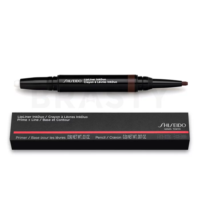 Shiseido LipLiner InkDuo konturovací tužka na rty 2v1 12 Espresso 1,1 g