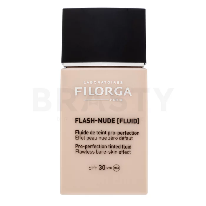 Filorga Flash-Nude Tinted Fluid tónující a hydratační emulze pro sjednocenou a rozjasněnou pleť 00 Nude Ivory 30 ml