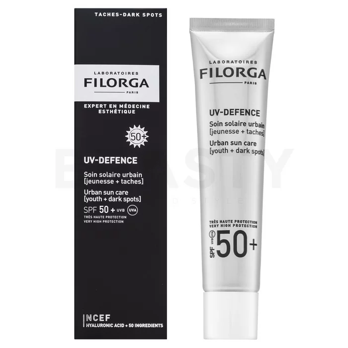 Filorga UV-Defence Anti-Ageing Anti-Dark Spot Sun Care SPF50+ hydratační a ochranný fluid proti pigmentovým skvrnám 40 ml