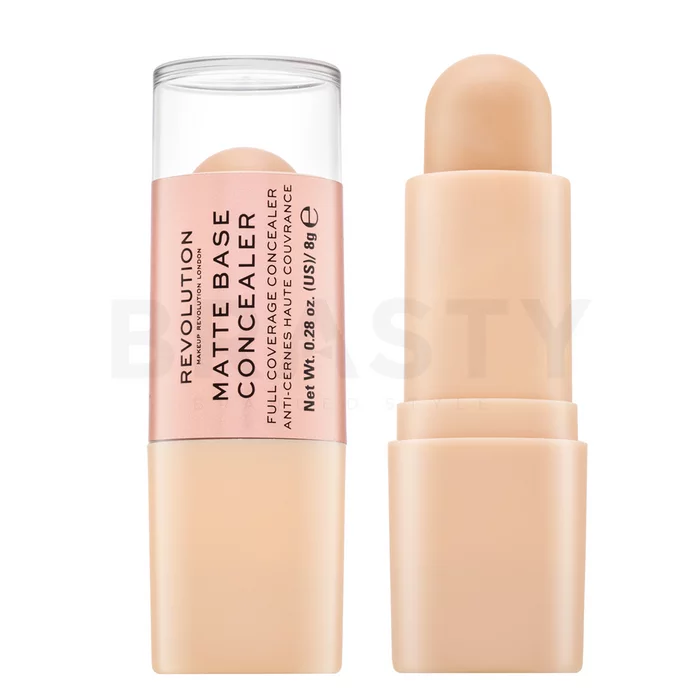 Makeup Revolution Matte Base Concealer korekčná tyčinka C2 8 g