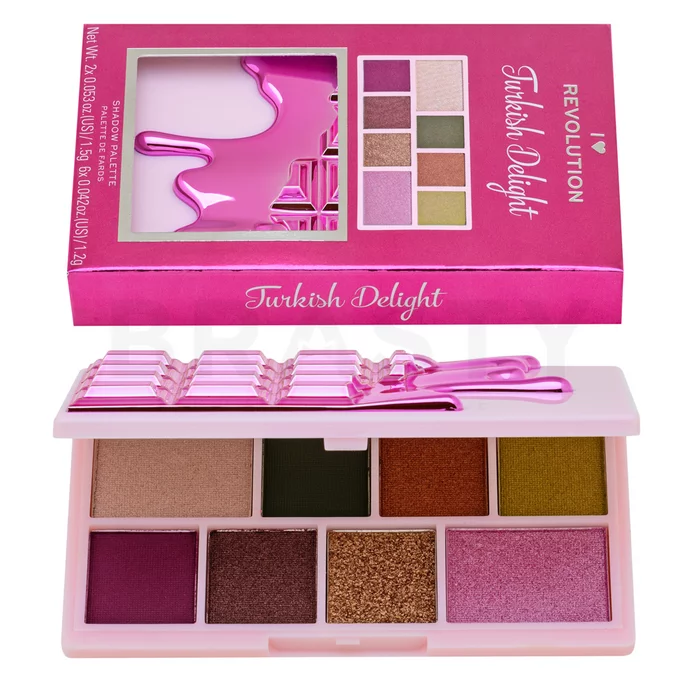 I Heart Revolution Mini Chocolate Shadow Palette oogschaduw palet Turkish Delight 10,2 g