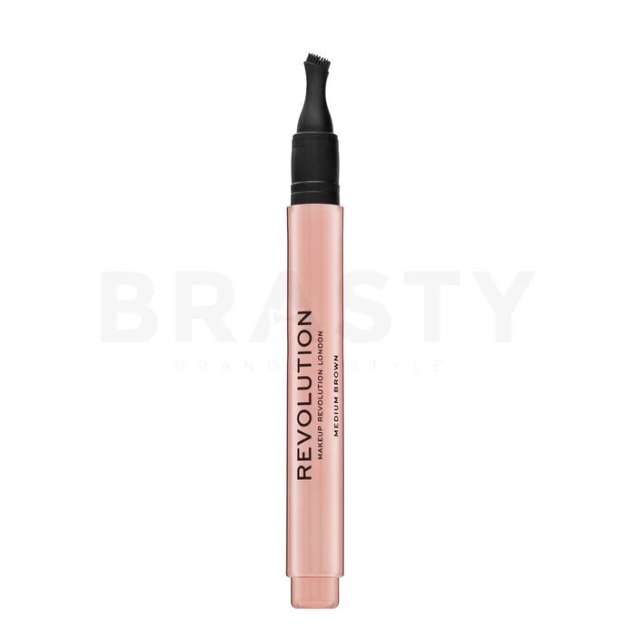 Makeup Revolution Fast Brow Clickable Pomade Pen eyebrow Pencil Medium Brown 1 ml
