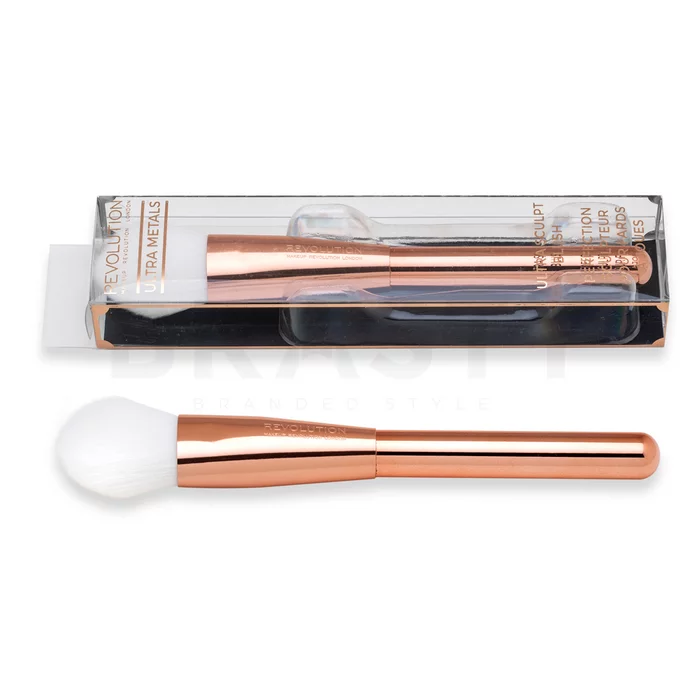 Makeup Revolution Ultra Metals Sculpt Blush Brush blush brush F303