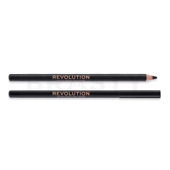 Makeup Revolution Kohl Eyeliner ceruzka na oči Black 1,3 g
