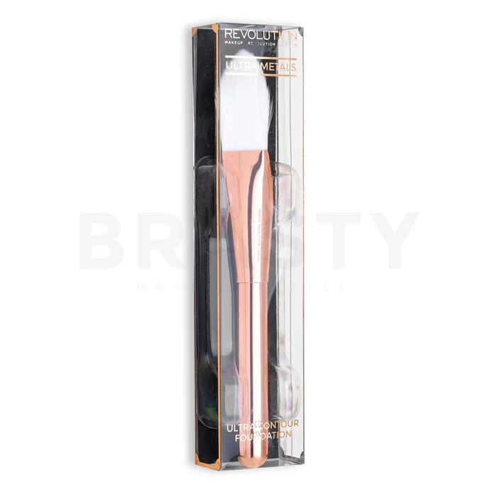 Makeup Revolution Ultra Metals Contour Foundation Brush štetec na kontúrovanie F302