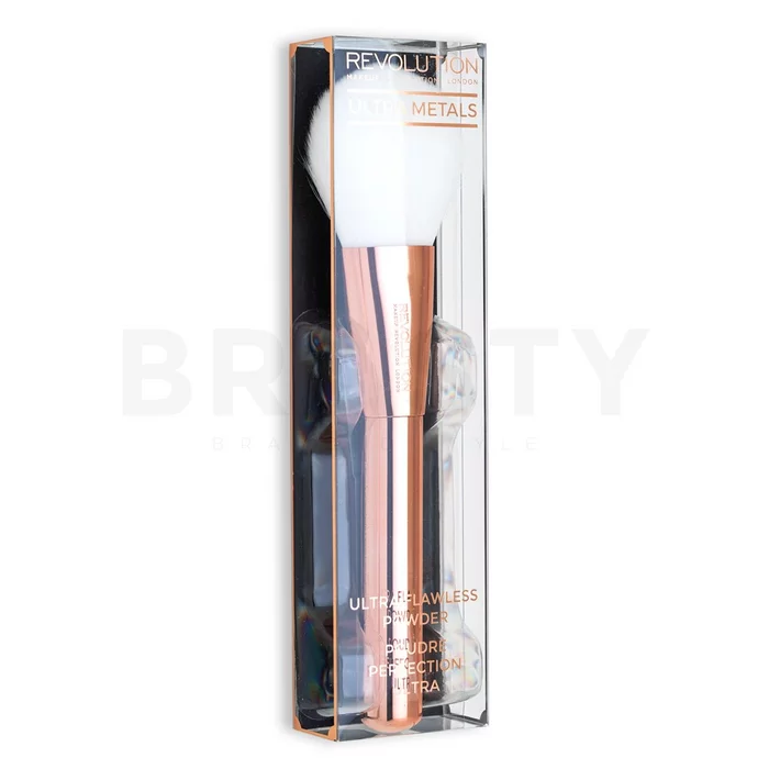 Makeup Revolution Ultra Metals Flawless Powder Brush blush brush F301