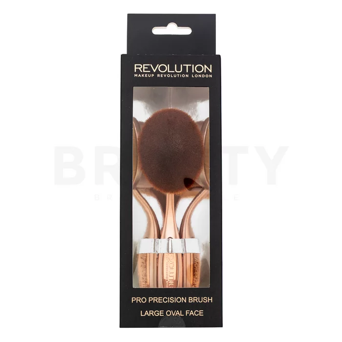 Makeup Revolution Pro Precision Brush Large Oval Face štětec na make-up a pudr