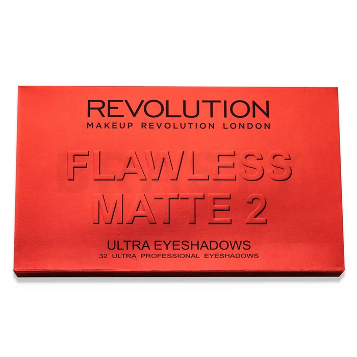 Makeup Revolution Flawless Matte 2 Ultra Eyeshadow Palette paletka očních stínů 20 g