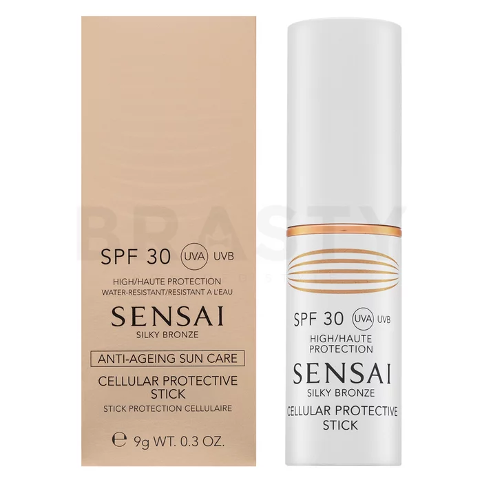Sensai Silky Bronze Cellular Protective Stick SPF30 лосион за слънце в бар 9 g