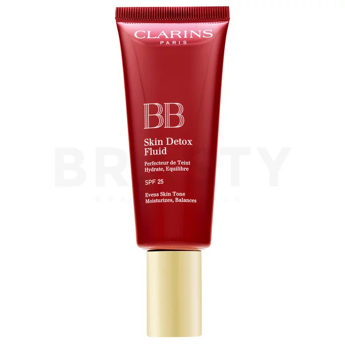 Clarins BB Skin Detox Fluid BB krém pro sjednocení barevného tónu pleti 02 Medium 45 ml