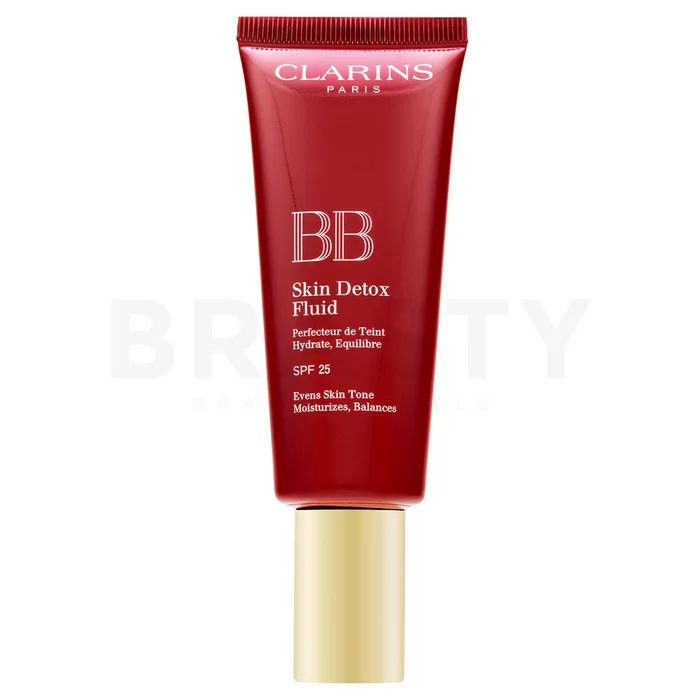 Clarins BB Skin Detox Fluid BB krém pro sjednocení barevného tónu pleti 03 Dark 45 ml