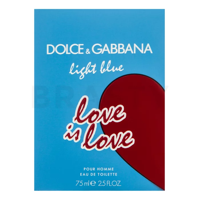 Dolce & Gabbana Light Blue Love is Love Eau de Toilette for men 75 ml