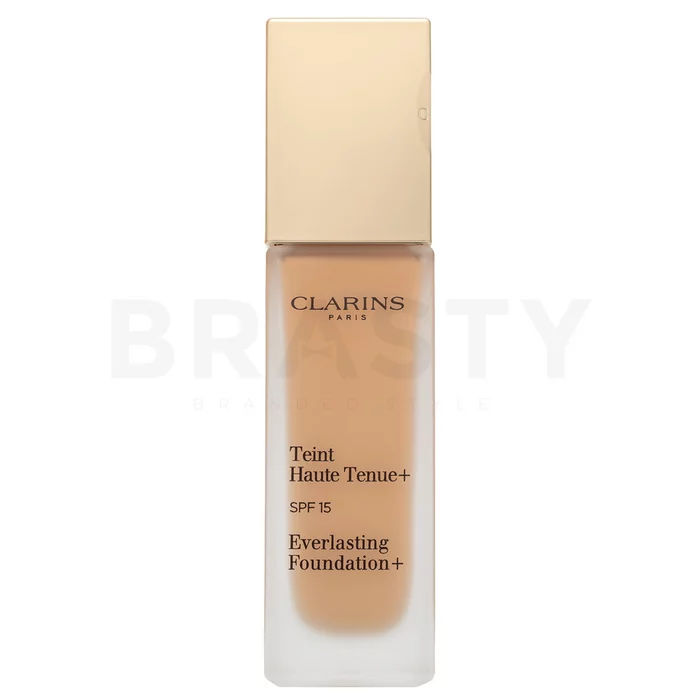 Clarins Everlasting Foundation+ dlouhotrvající make-up 112,5 Caramel 30 ml