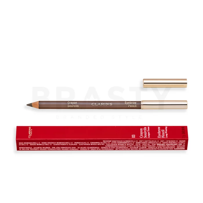 Clarins Eyebrow Pencil svinčnik za obrvi 2v1 03 Soft Blond 1,3 g