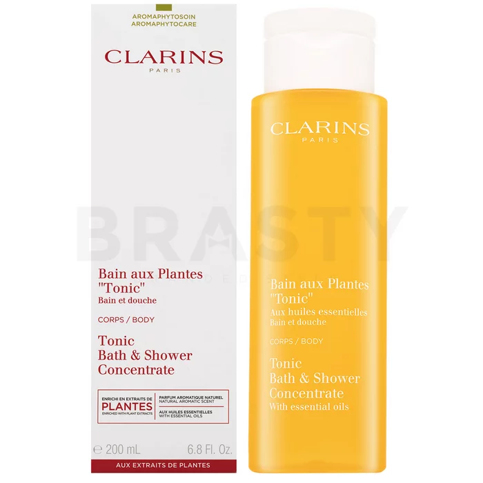 Clarins Tonic Bath & Shower Concentrate dus relaxant si gel de baie cu uleiuri esentiale 200 ml