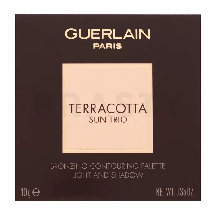 Guerlain Terracotta Sun Trio The Bronzing And Contouring Palette konturovací paletka Clair 10 g