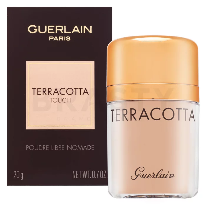 Guerlain Terracotta Touch Loose Powder On-The-Go pudr s matujícím účinkem 02 Moyen 20 g