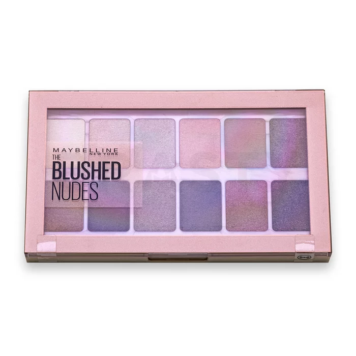 Maybelline The Blushed Nudes paletka očních stínů 9,6 g