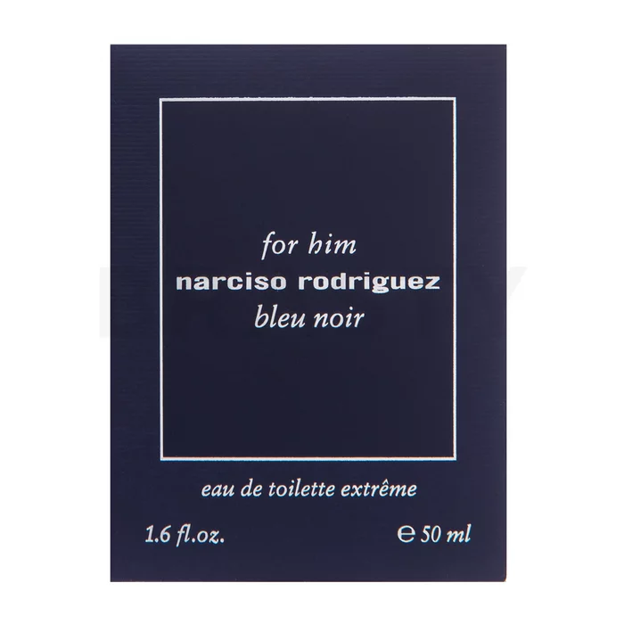 Narciso Rodriguez For Him Bleu Noir Extreme Eau de Toilette da uomo 50 ml