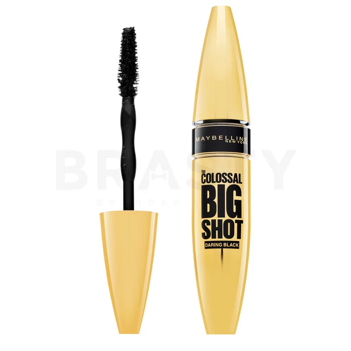 Maybelline Colossal Big Shot Mascara riasenka pre predĺženie rias a objem Daring Black 9,5 ml