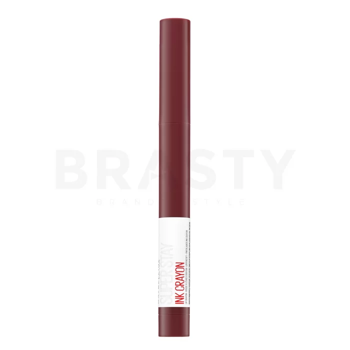 Maybelline Superstay Ink Crayon Matte Lipstick Longwear rtěnka pro matný efekt 65 Settle For More