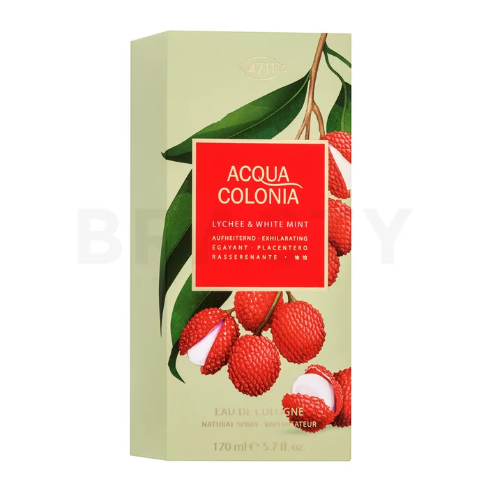 4711 Acqua Colonia Lychee & White Mint kolínska voda unisex 170 ml