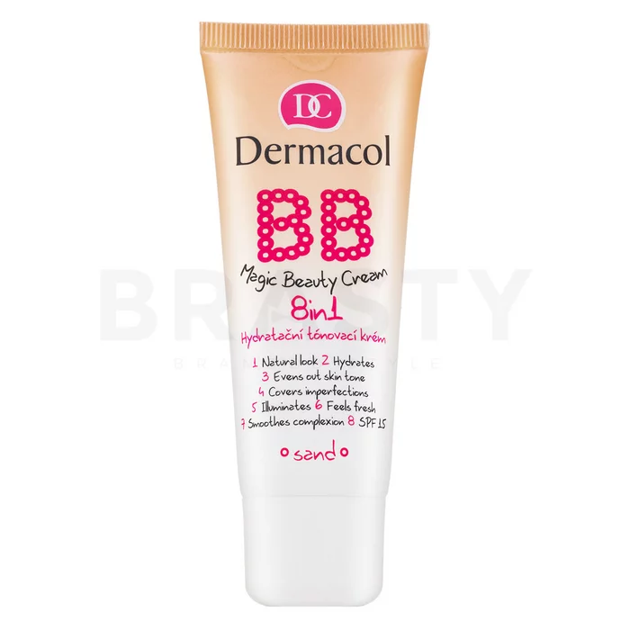 Dermacol BB Magic Beauty Cream 8in1 BB krém Sand 30 ml