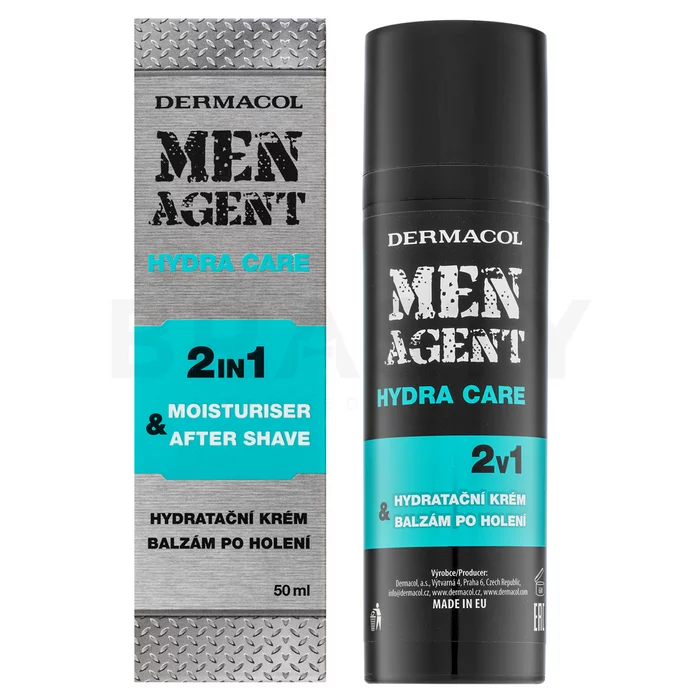 Dermacol Men Agent Hydra Care 2in1 Moisturiser & After Shave hydratační emulze 2v1 50 ml