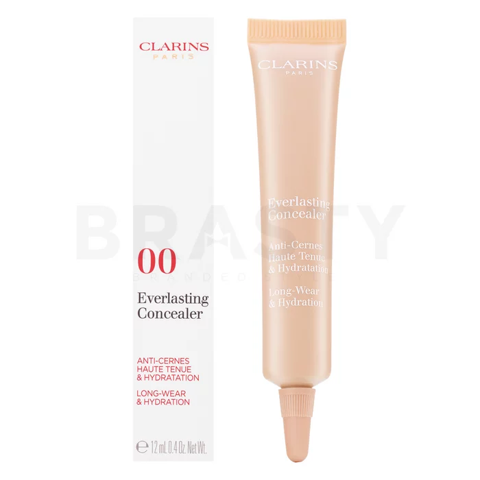 Clarins Everlasting Concealer corector lichid 00 Very Light 12 ml